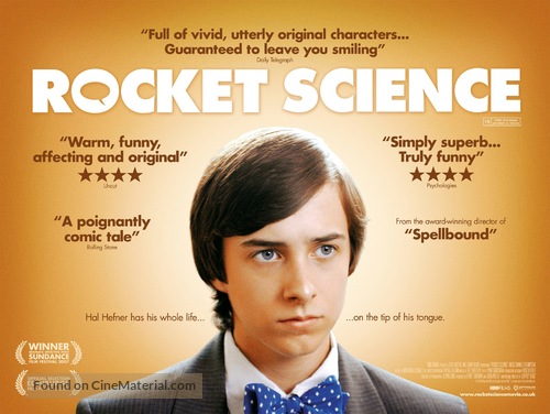 Rocket Science - British Movie Poster