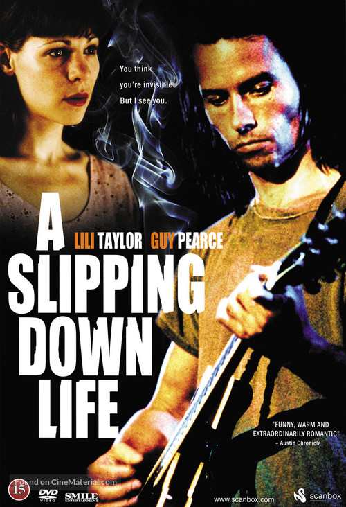 A Slipping-Down Life - Danish DVD movie cover