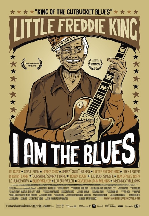 I Am the Blues (2016) Canadian movie poster