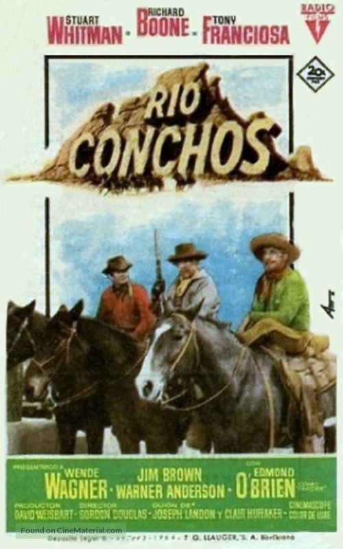 Rio Conchos - Spanish Movie Poster