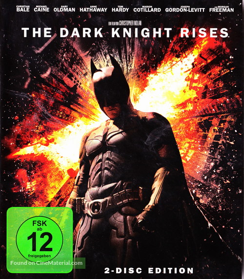 The Dark Knight Rises - German Movie Cover