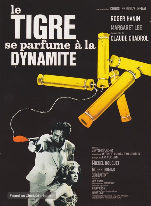 Le Tigre se parfume &agrave; la dynamite - French Movie Poster