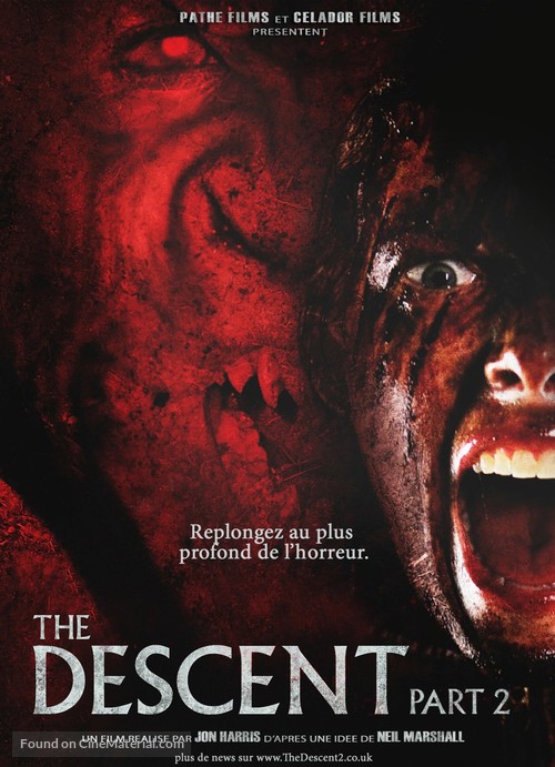 The Descent: Part 2 - French Movie Poster