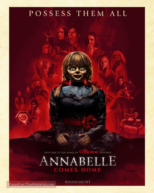 Annabelle Comes Home - Dutch Movie Poster