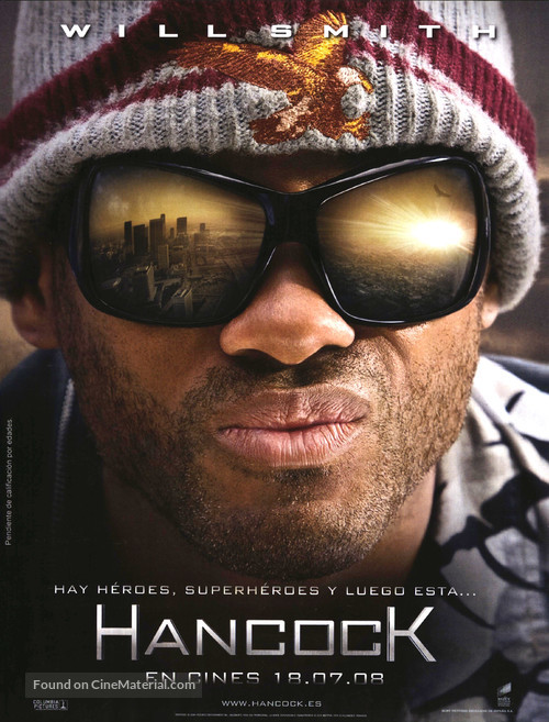 Hancock - Spanish Movie Poster