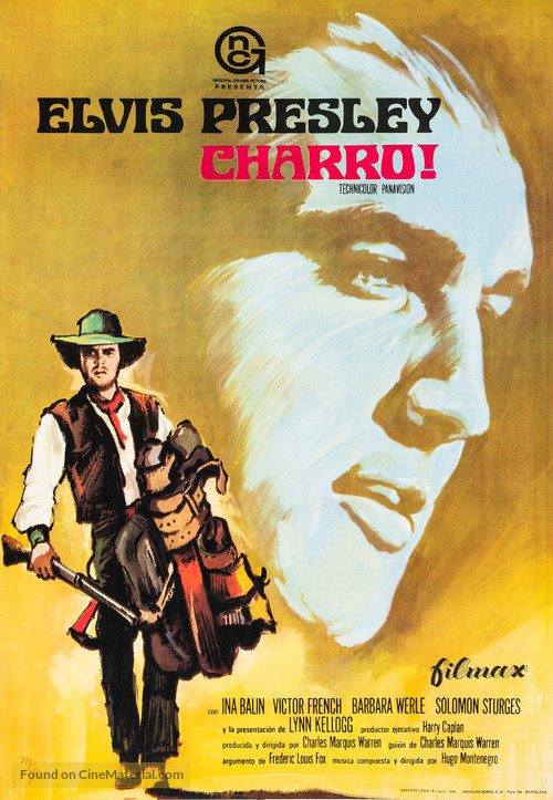 Charro! - Spanish Movie Poster