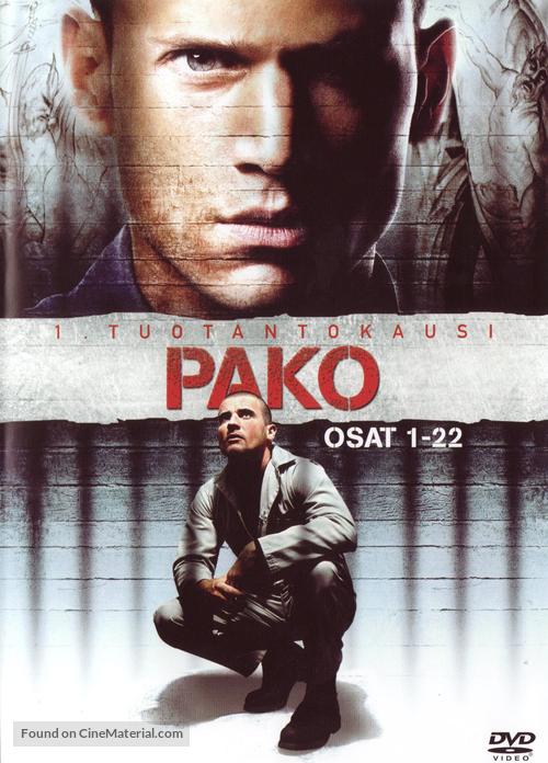 &quot;Prison Break&quot; - Finnish DVD movie cover