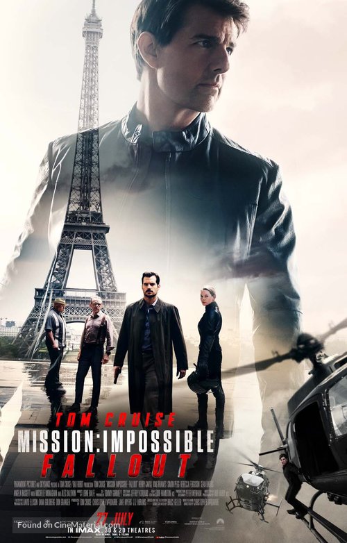 Mission: Impossible - Fallout - Indian Movie Poster