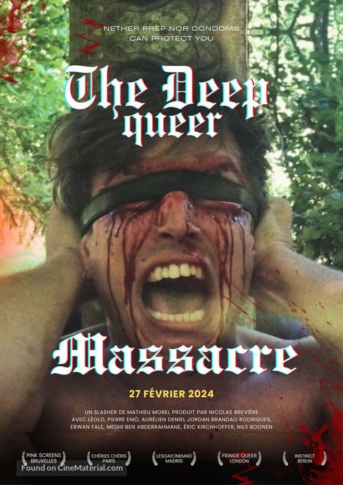 The Deep Queer Massacre - French Movie Poster