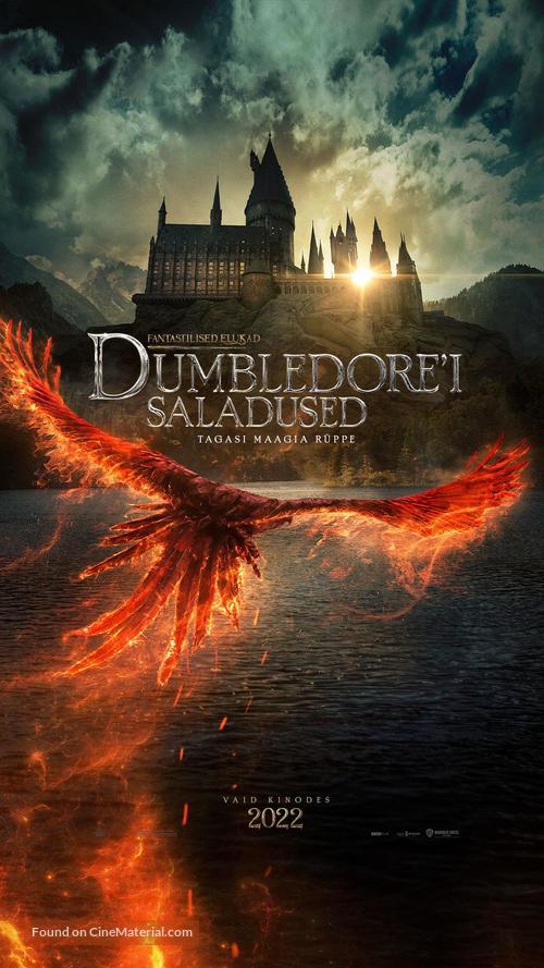 Fantastic Beasts: The Secrets of Dumbledore - Estonian Movie Poster