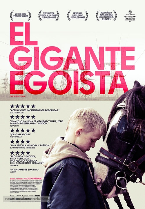 The Selfish Giant - Mexican Movie Poster