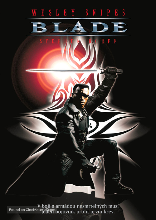 Blade - Czech DVD movie cover