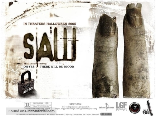 Saw II - Movie Poster