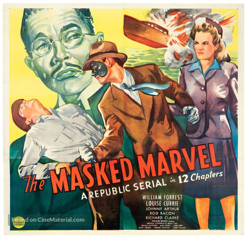 The Masked Marvel - Movie Poster