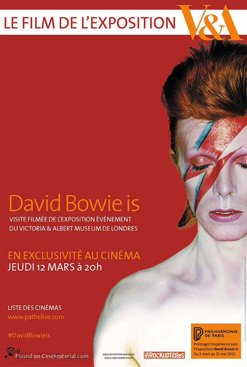 David Bowie Is Happening Now - French Movie Poster