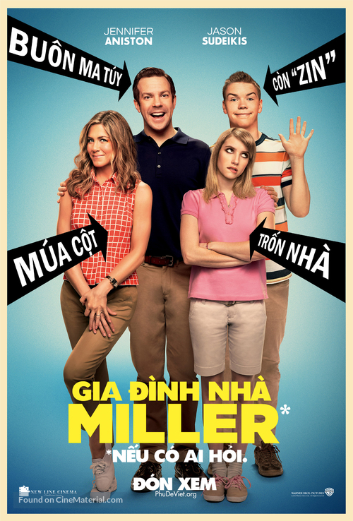 We&#039;re the Millers - Vietnamese Movie Poster