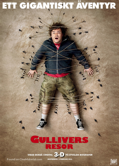 Gulliver&#039;s Travels - Swedish Movie Poster