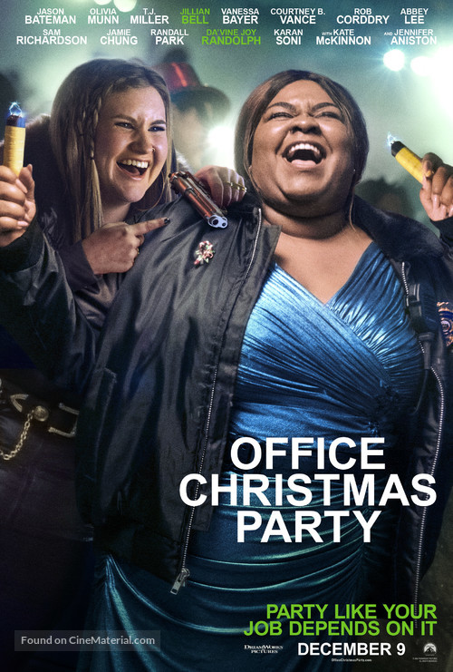Office Christmas Party (2016) movie poster