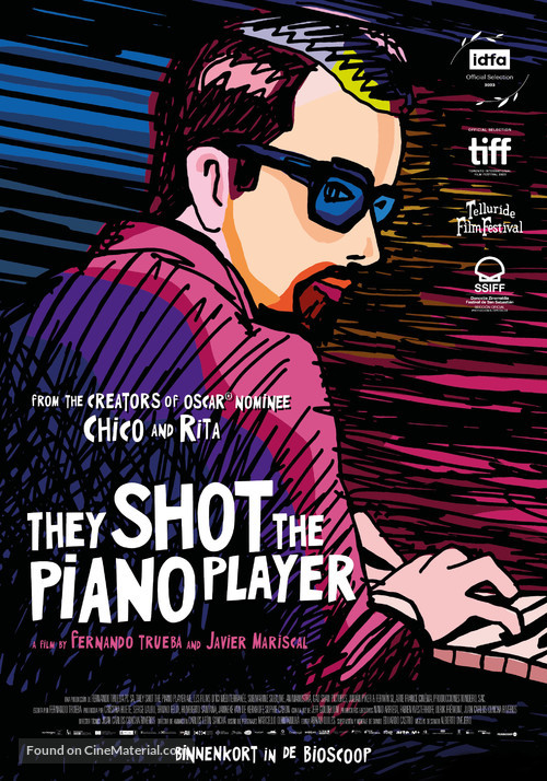 They Shot the Piano Player - Dutch Movie Poster