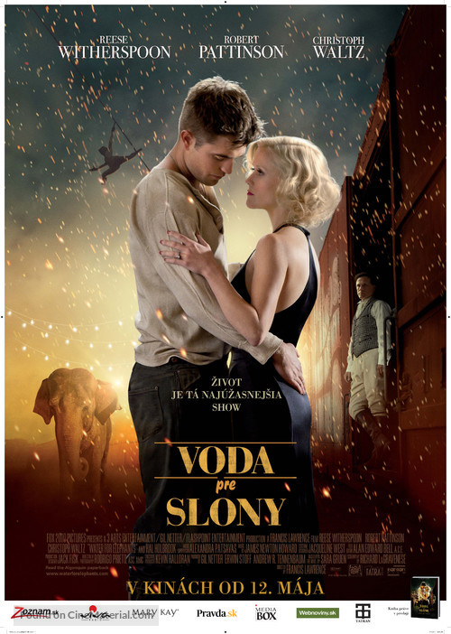 Water for Elephants - Slovak Movie Poster