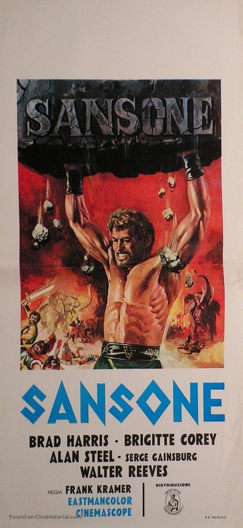 Sansone - Italian Movie Poster