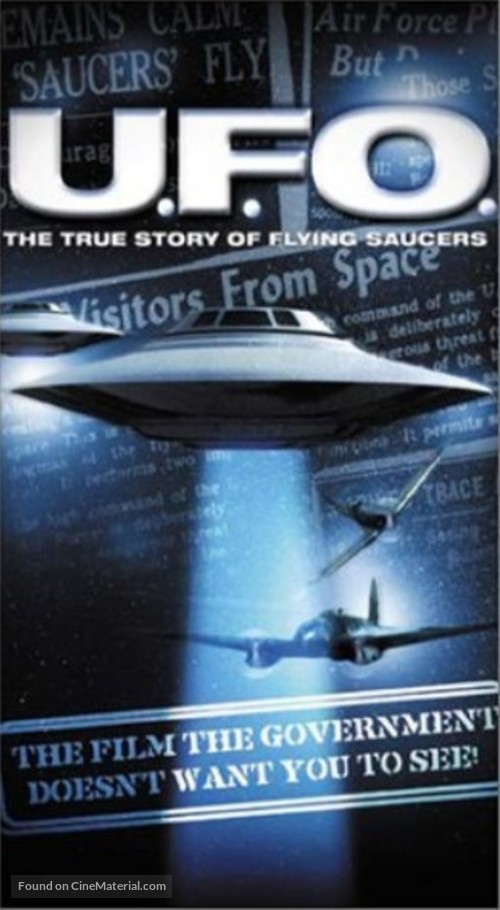 Unidentified Flying Objects: The True Story of Flying Saucers - VHS movie cover