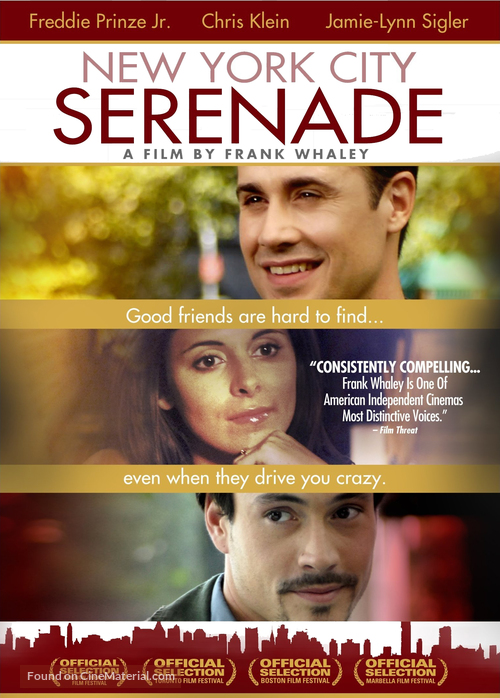 New York City Serenade - DVD movie cover