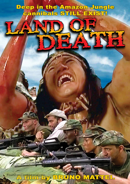 Nella terra dei cannibali - DVD movie cover
