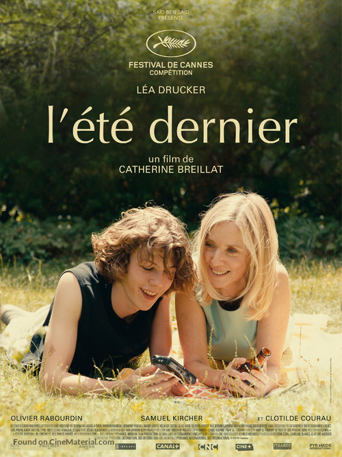 L&#039;&eacute;t&eacute; dernier - French Movie Poster