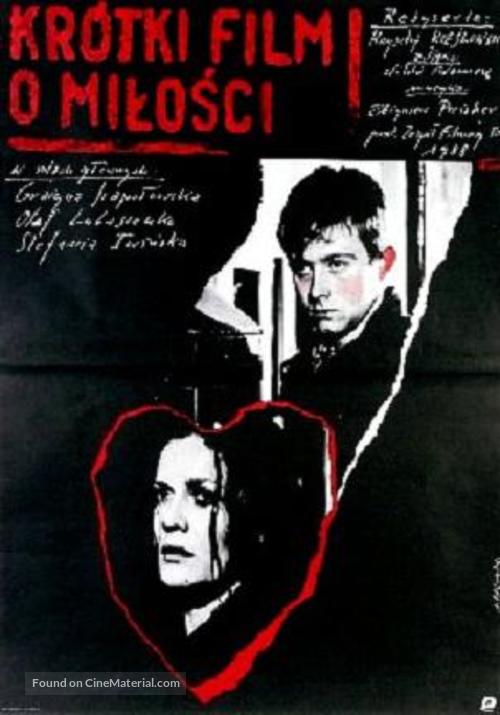 Kr&oacute;tki film o milosci - Polish Movie Poster