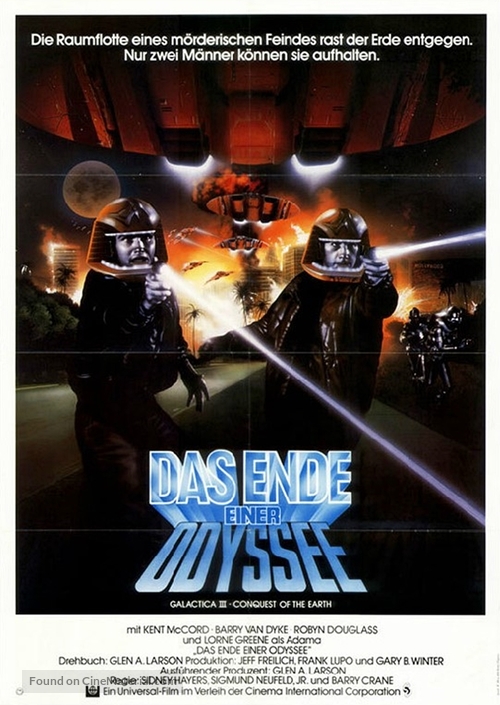 Conquest of the Earth - German Movie Poster