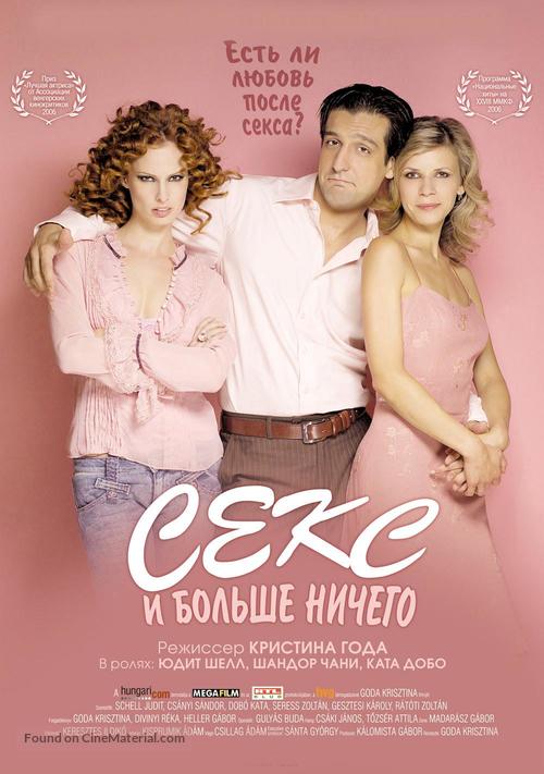 Csak szex &eacute;s m&aacute;s semmi - Russian Movie Poster