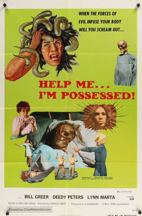 Help Me... I&#039;m Possessed - Movie Poster