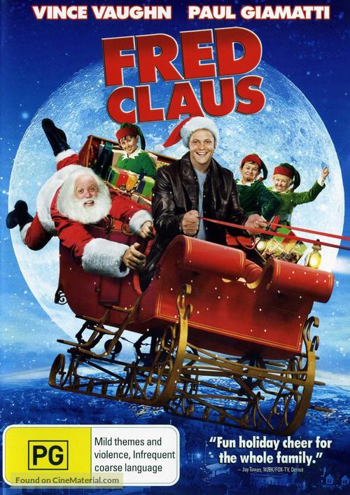 Fred Claus - Australian DVD movie cover
