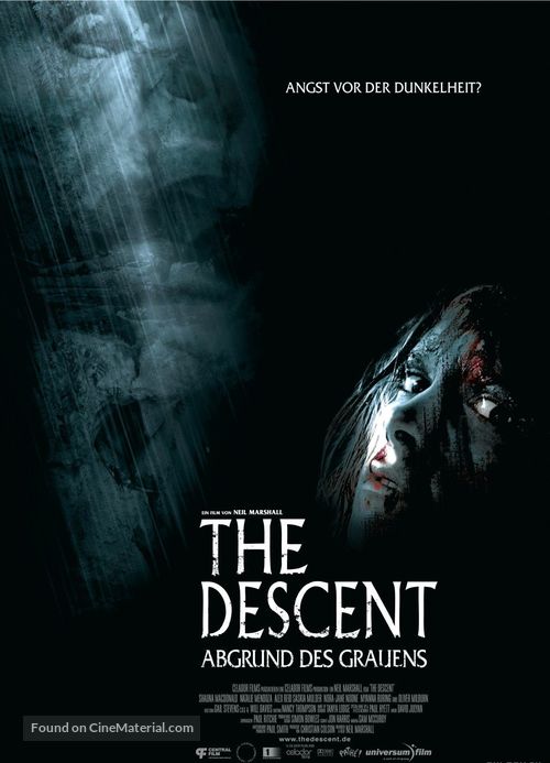 The Descent - German Movie Poster
