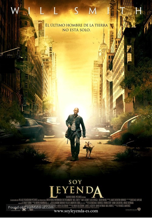 I Am Legend - Spanish Movie Poster