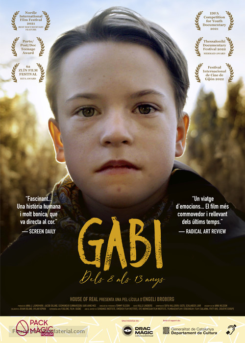 Gabi, 8 till 13 &aring;r - Andorran Movie Poster