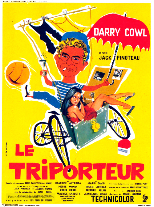 Le triporteur - French Movie Poster