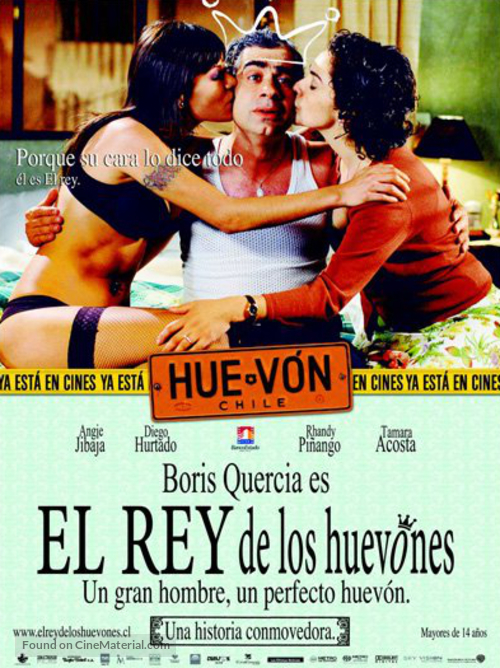 El rey de los huevones - Chilean Movie Poster