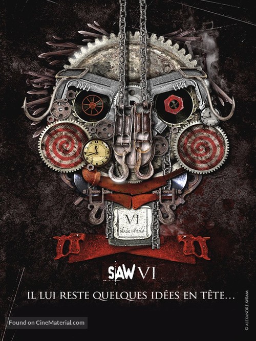 Saw VI - French poster