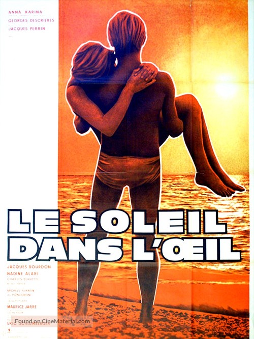 Le soleil dans l&#039;oeil - French Movie Poster