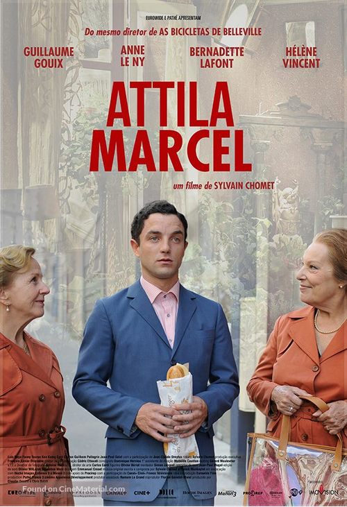 Attila Marcel - Brazilian Movie Poster