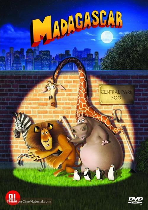 Madagascar - Dutch DVD movie cover
