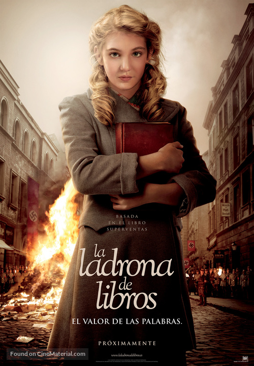 The Book Thief - Spanish Movie Poster