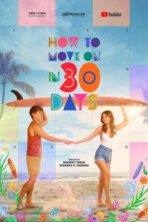 &quot;How to Move On in 30 Days&quot; - Philippine Movie Poster