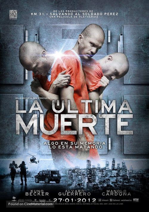 La &uacute;ltima muerte - Mexican Movie Poster