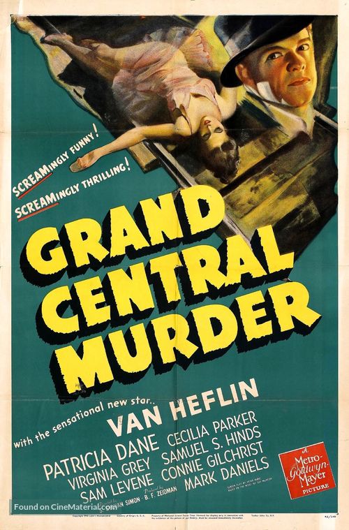 Grand Central Murder - Movie Poster