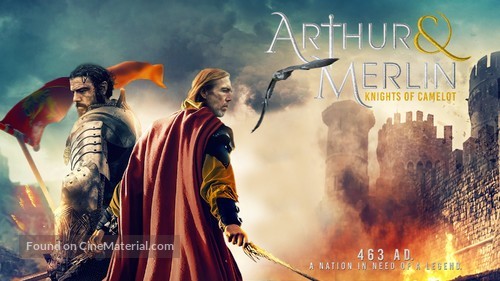 Arthur &amp; Merlin: Knights of Camelot - poster