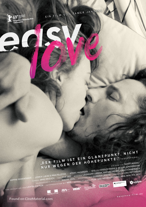 Easy love - German Movie Poster