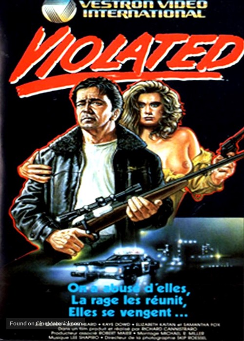 Violated - French VHS movie cover